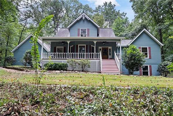 4.5 Acres of Residential Land with Home for Sale in Powder Springs, Georgia