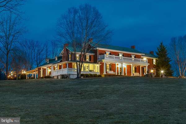 55.8 Acres of Land with Home for Sale in Delaplane, Virginia