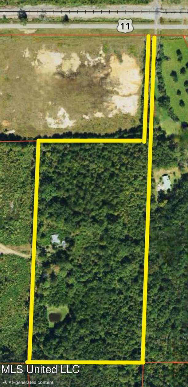 18.5 Acres of Recreational Land for Sale in Meridian, Mississippi