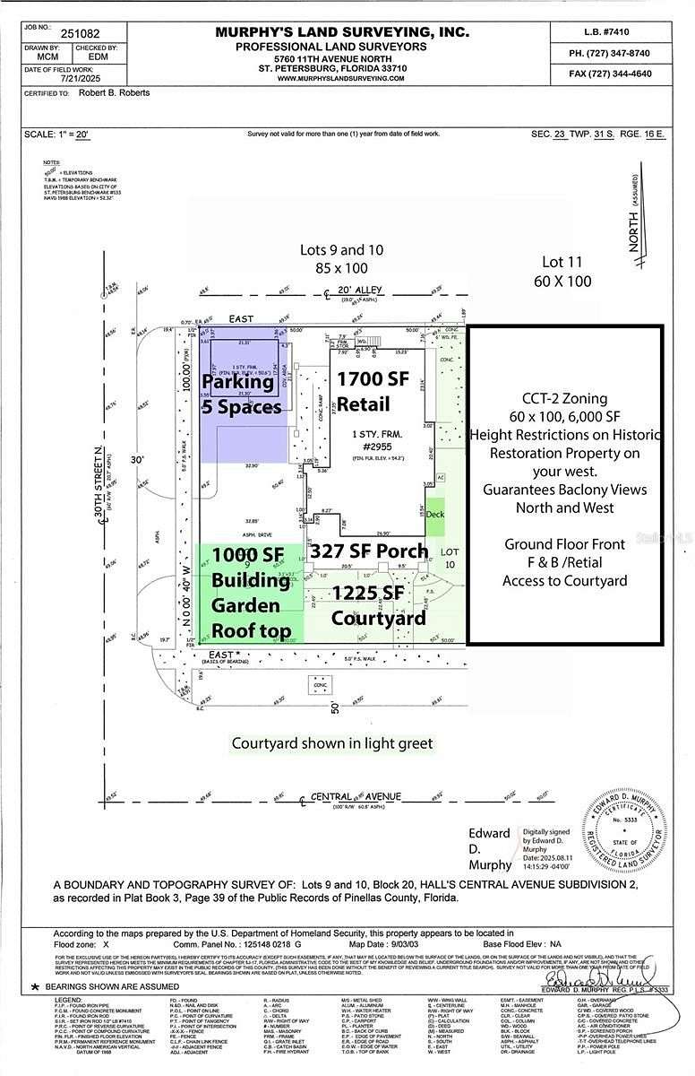 0.13 Acres of Land for Sale in St. Petersburg, Florida
