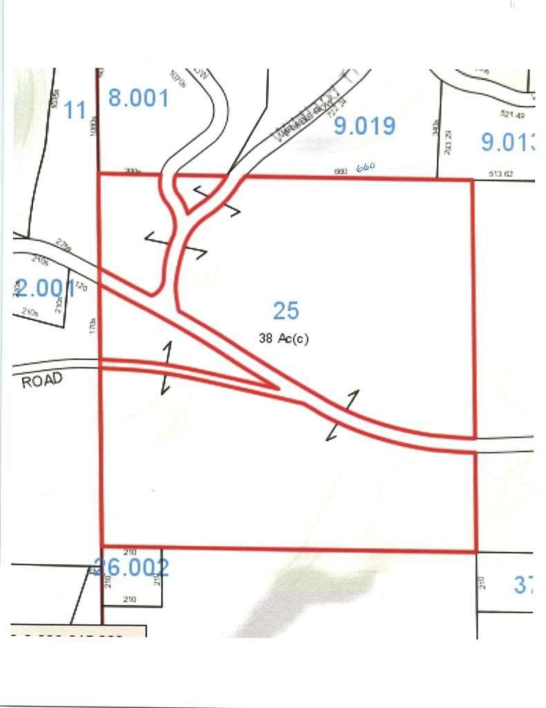38 Acres of Recreational Land for Sale in Cordova, Alabama