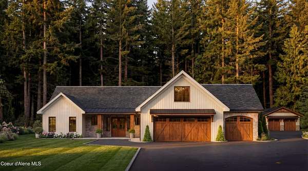 5 Acres of Land with Home for Sale in Athol, Idaho