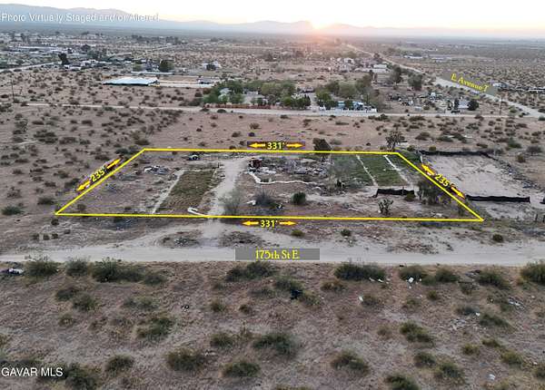 1.79 Acres of Land for Sale in Palmdale, California