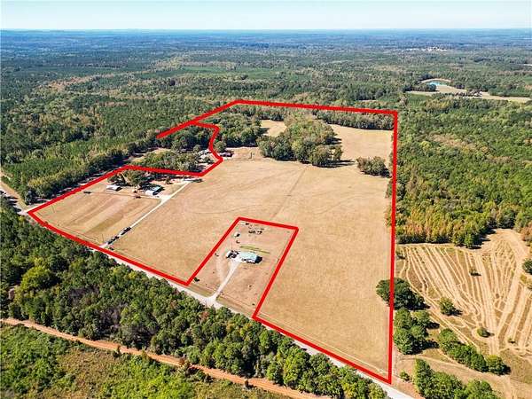 79.1 Acres of Land with Home for Sale in Pine Mountain, Georgia