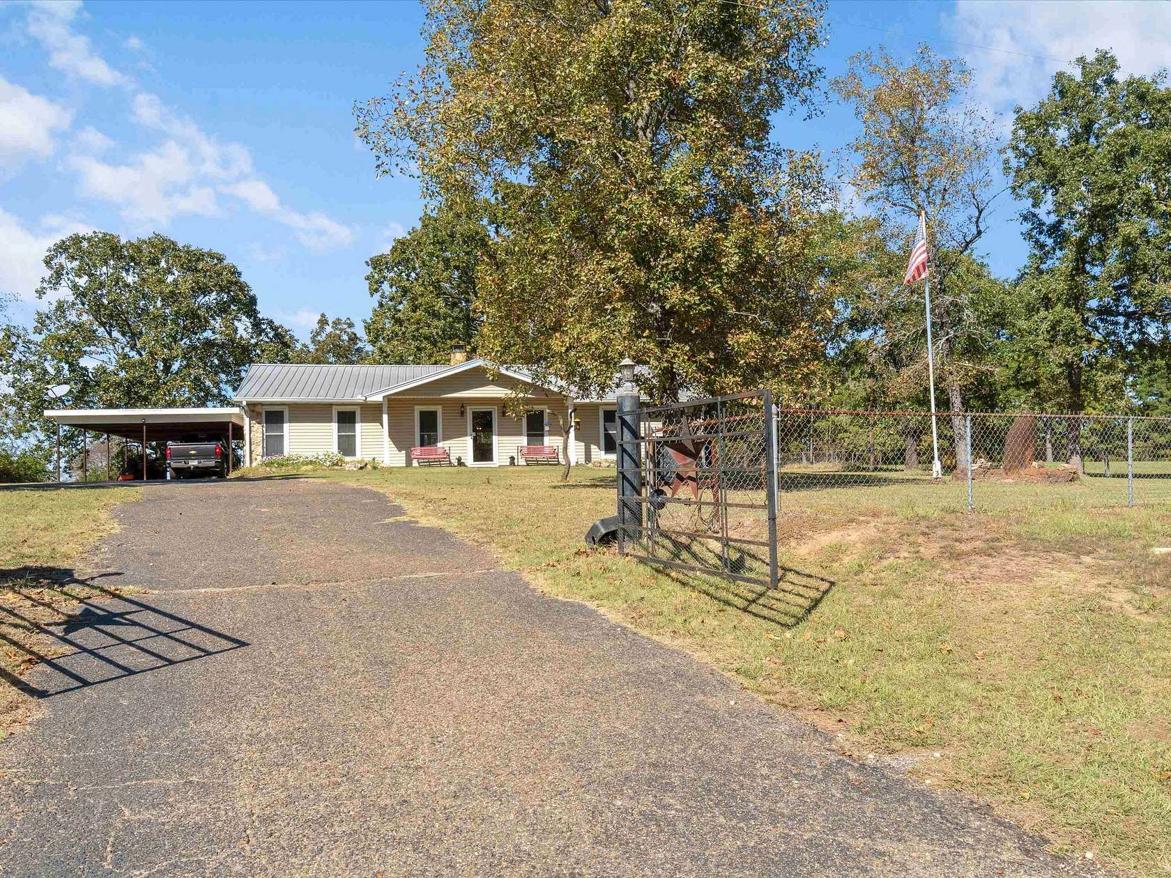 5 Acres of Land with Home for Sale in Pittsburg, Texas