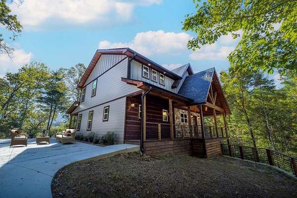 3.4 Acres of Residential Land with Home for Sale in Ellijay, Georgia