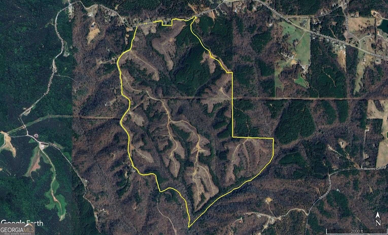 450 Acres of Recreational Land for Sale in Fairmount, Georgia