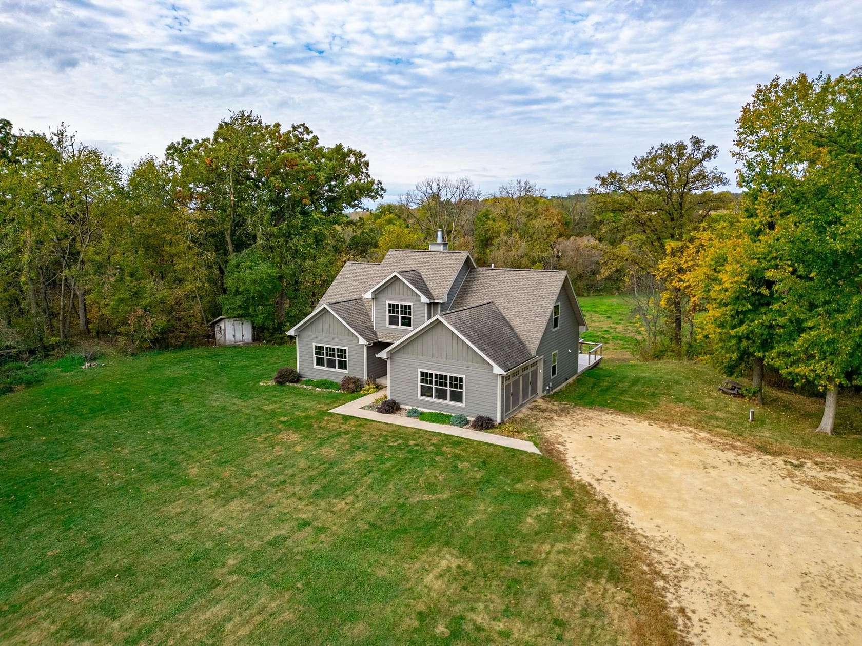 10.7 Acres of Land with Home for Sale in Galena, Illinois