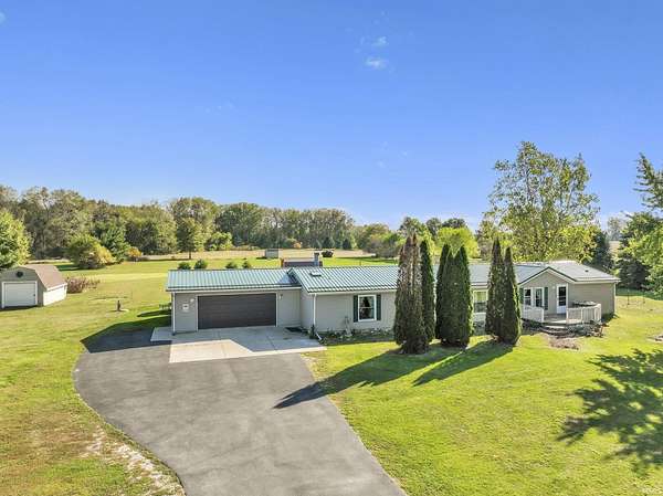 3.43 Acres of Residential Land with Home for Sale in Hudson, Indiana