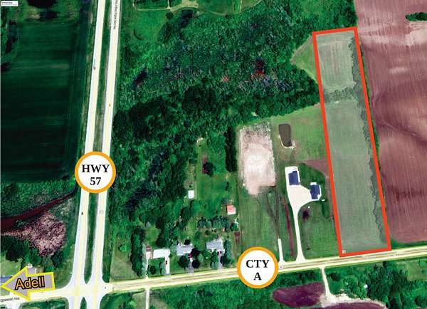 7.3 Acres of Land for Sale in Adell, Wisconsin