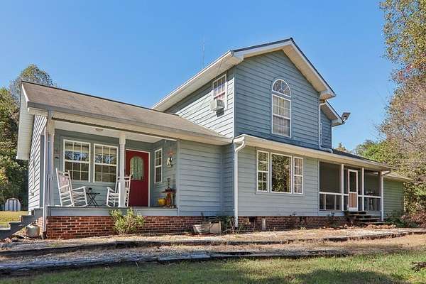 2.59 Acres of Residential Land with Home for Sale in Bryson City, North Carolina