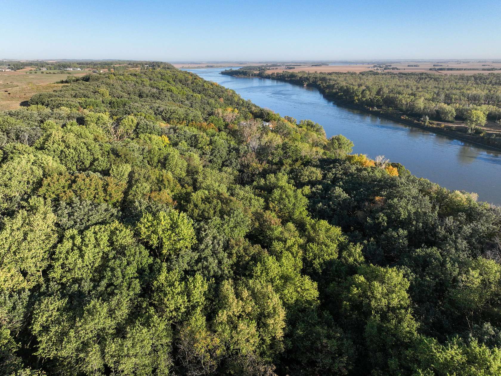 18.4 Acres of Recreational Land with Home for Sale in Ponca, Nebraska