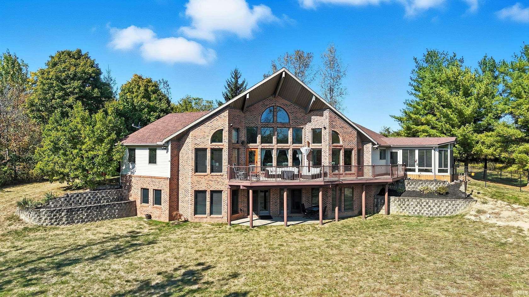 5.4 Acres of Residential Land with Home for Sale in Upland, Indiana