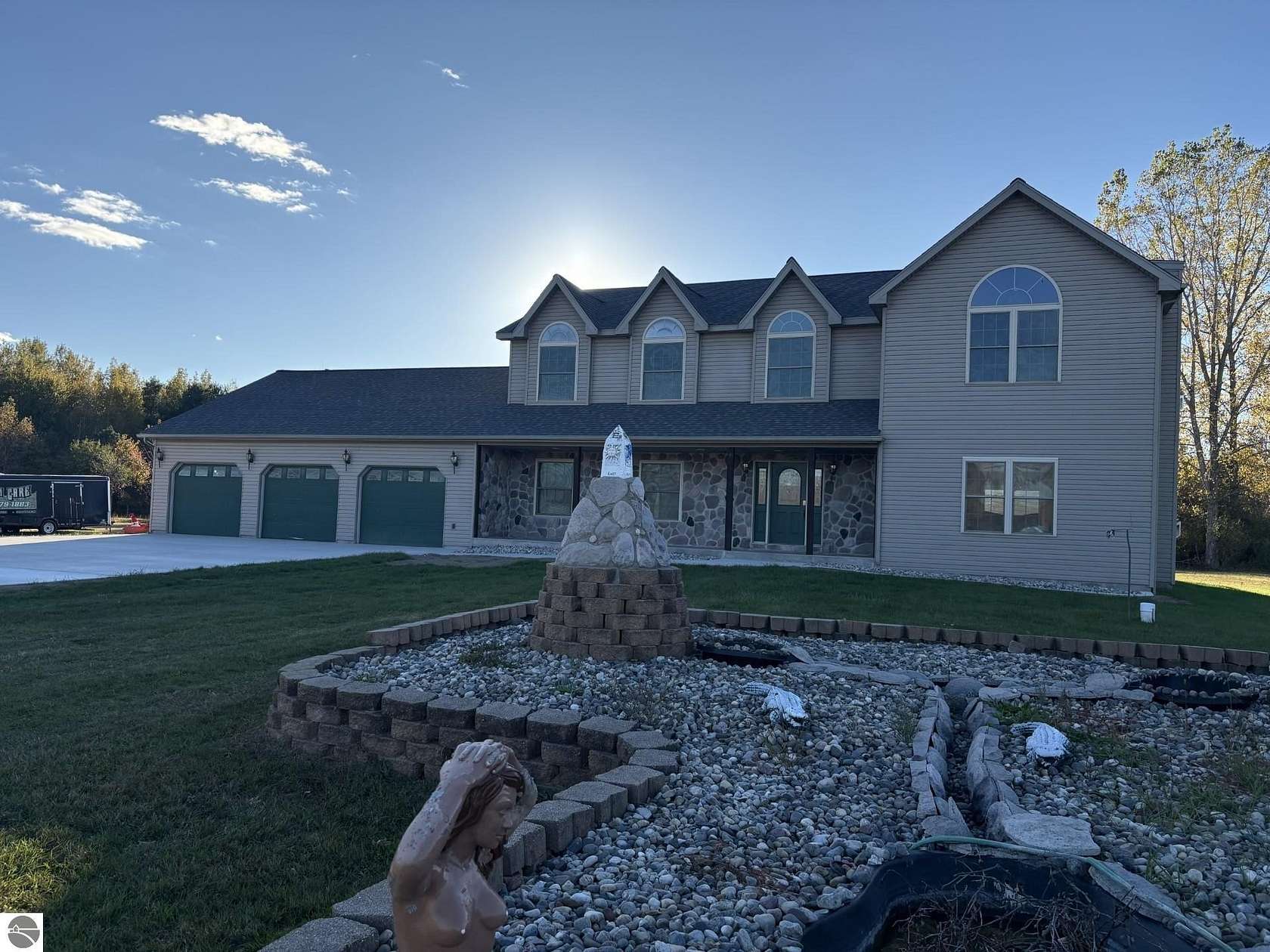 3.2 Acres of Land with Home for Sale in Shepherd, Michigan