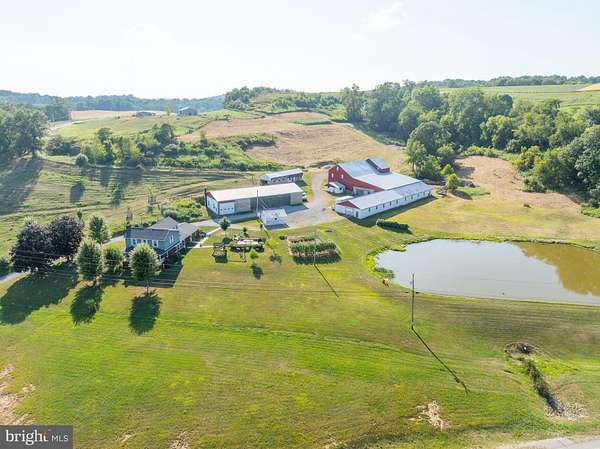 24.4 Acres of Land with Home for Sale in Blairsville, Pennsylvania