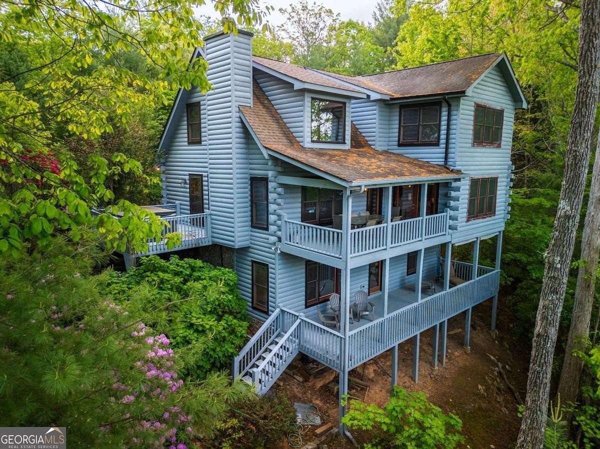 2 Acres of Residential Land with Home for Sale in Morganton, Georgia