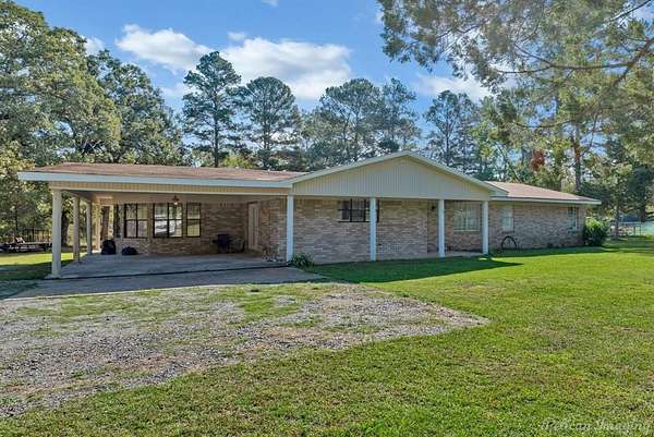 3 Acres of Residential Land with Home for Sale in Keithville, Louisiana