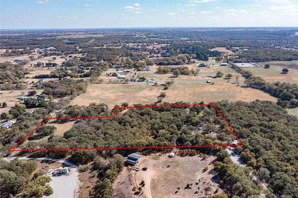 8.38 Acres of Land with Home for Sale in Burleson, Texas