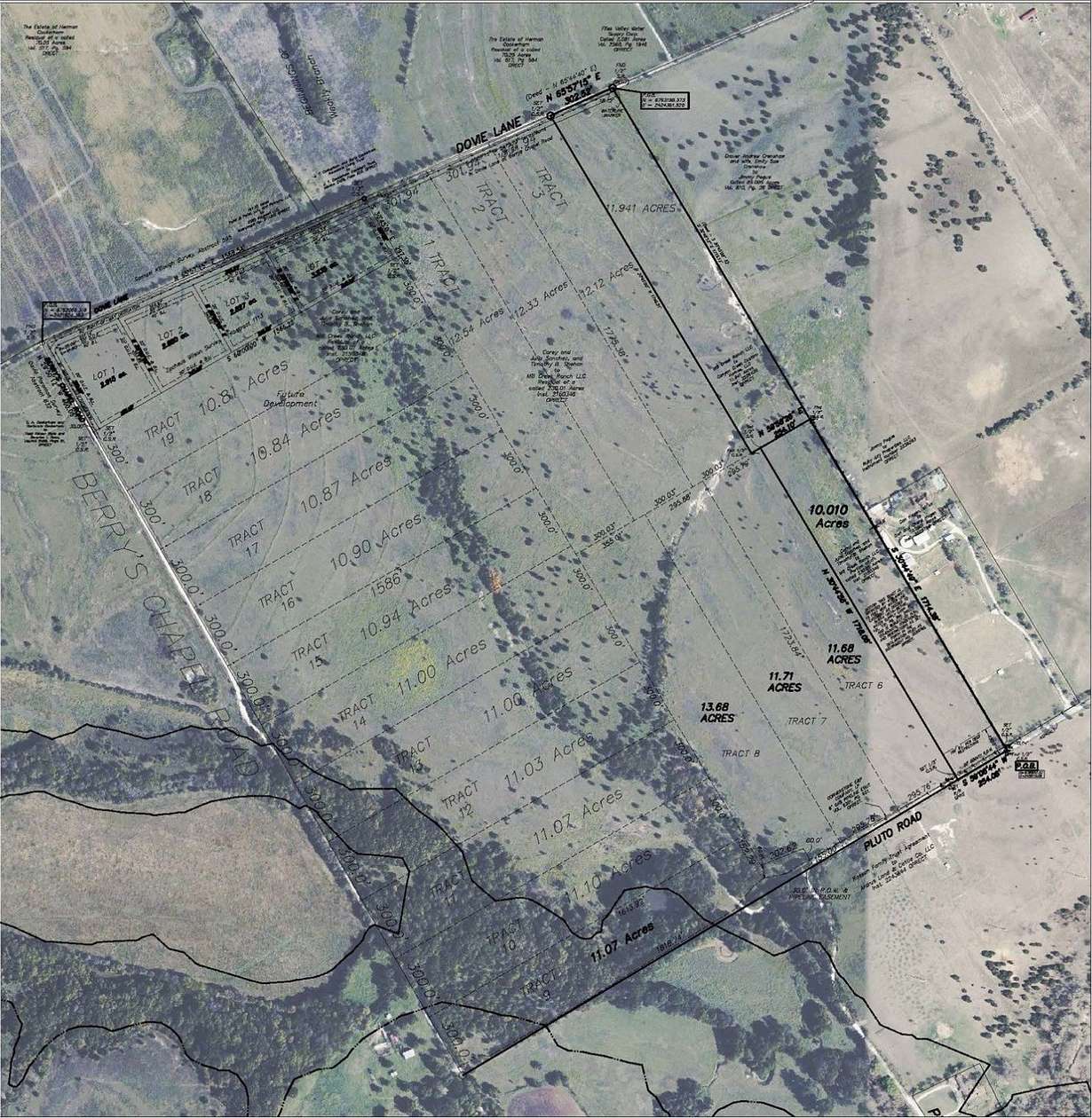 11.7 Acres of Land for Sale in Milford, Texas