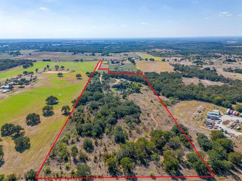 13.8 Acres of Land with Home for Sale in Millsap, Texas