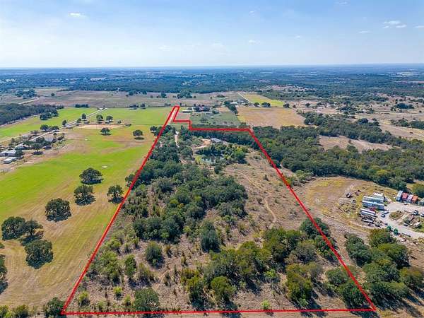 13.8 Acres of Land with Home for Sale in Millsap, Texas