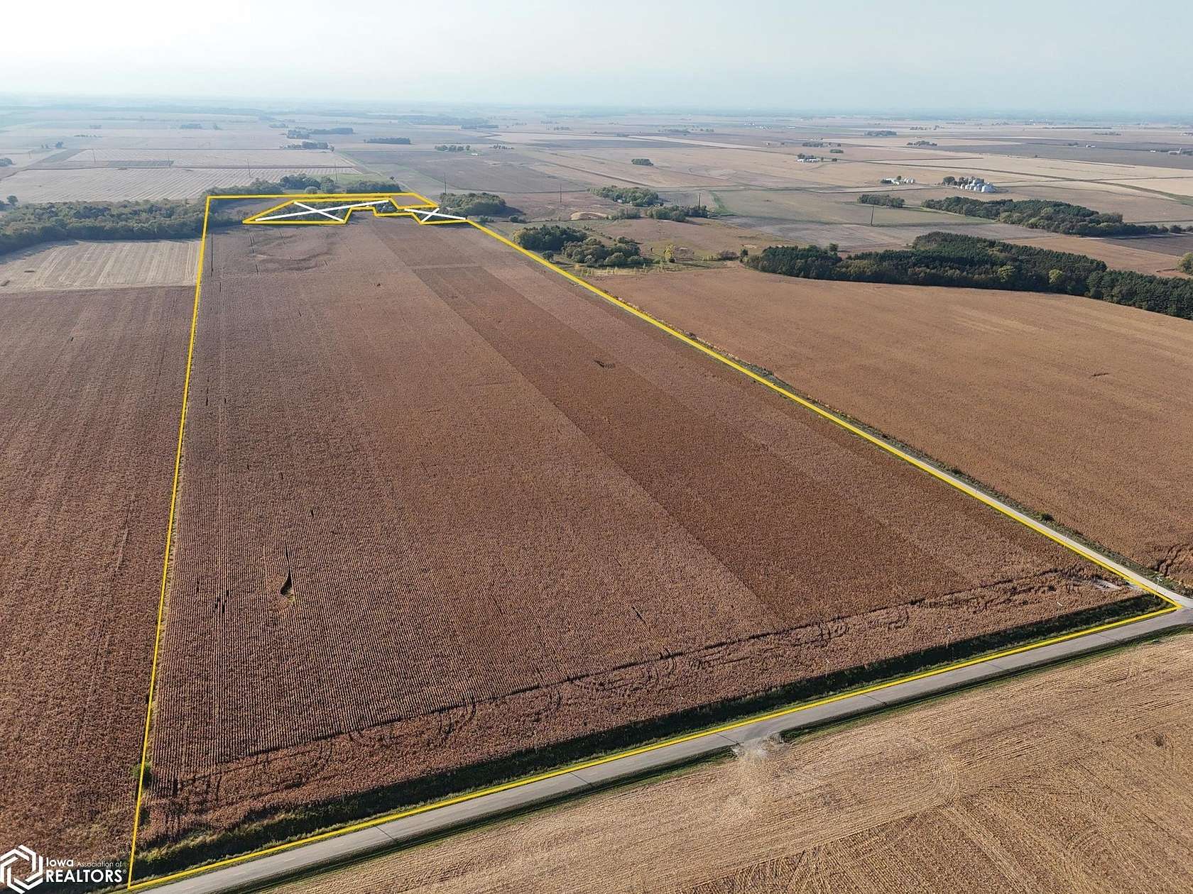 140 Acres of Agricultural Land for Auction in Harmon, Illinois