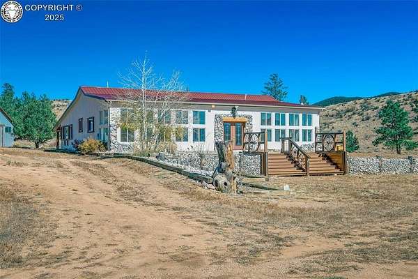 22 Acres of Recreational Land with Home for Sale in Cotopaxi, Colorado