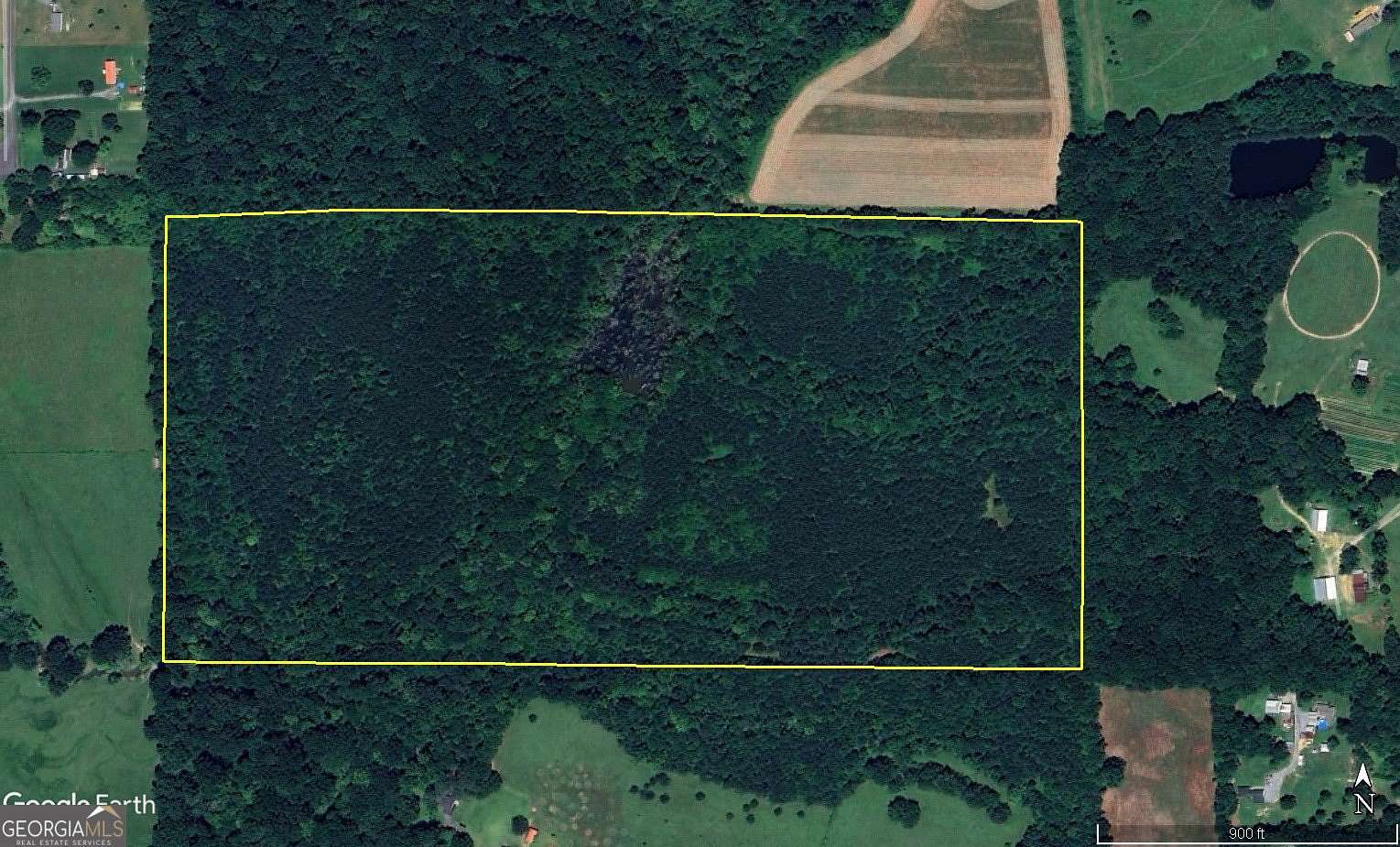 84.2 Acres of Recreational Land & Farm for Sale in Calhoun, Georgia