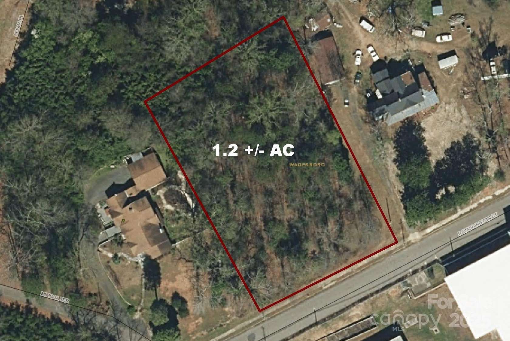 1.2 Acres of Residential Land for Sale in Wadesboro, North Carolina