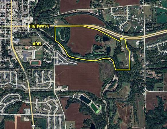 156 Acres of Land for Sale in Adel, Iowa