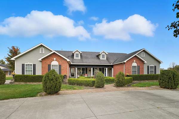 5.9 Acres of Residential Land with Home for Sale in Wapakoneta, Ohio