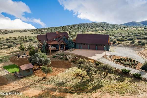 10.4 Acres of Land with Home for Sale in Prescott Valley, Arizona