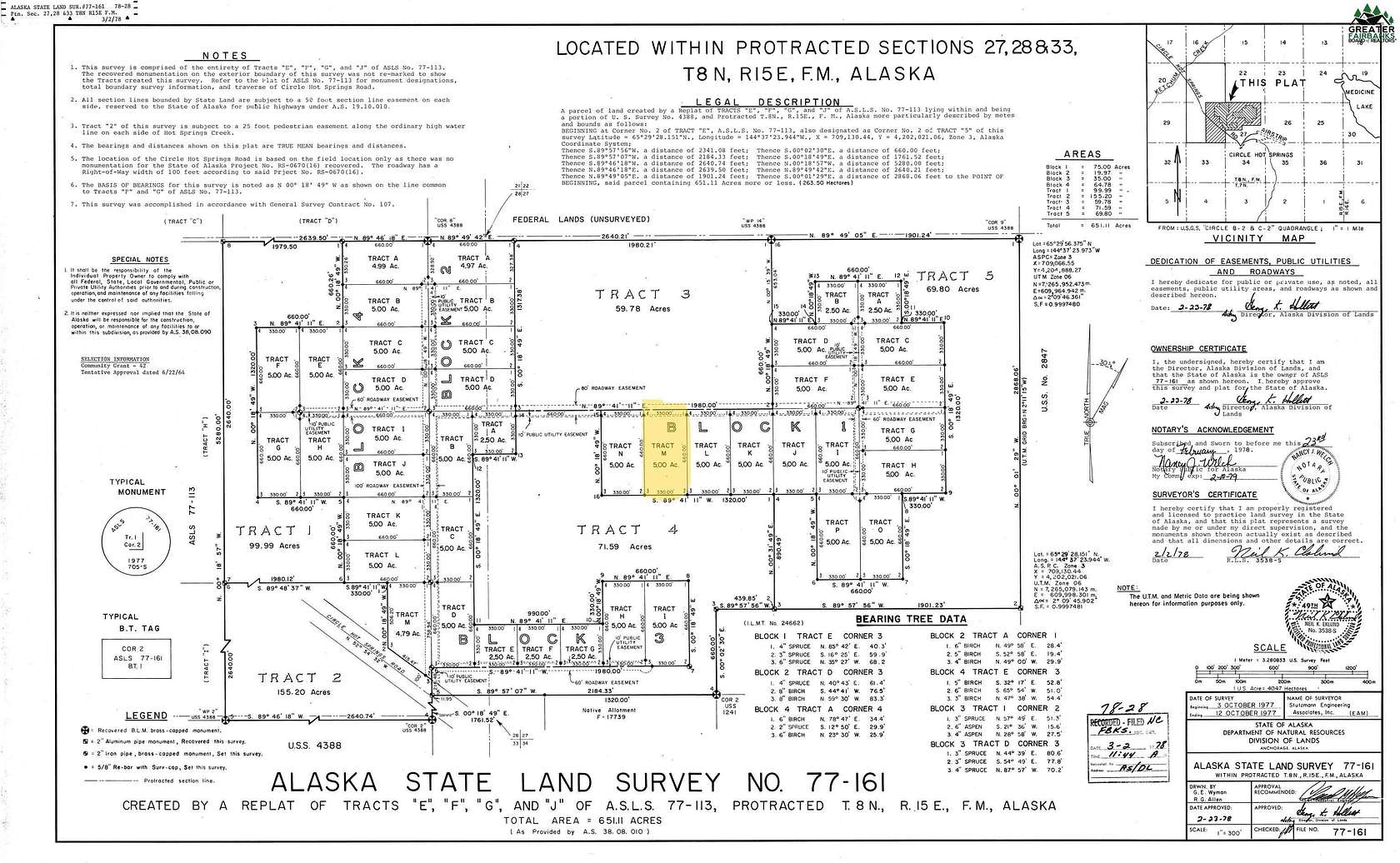 5 Acres of Land for Sale in Central, Alaska