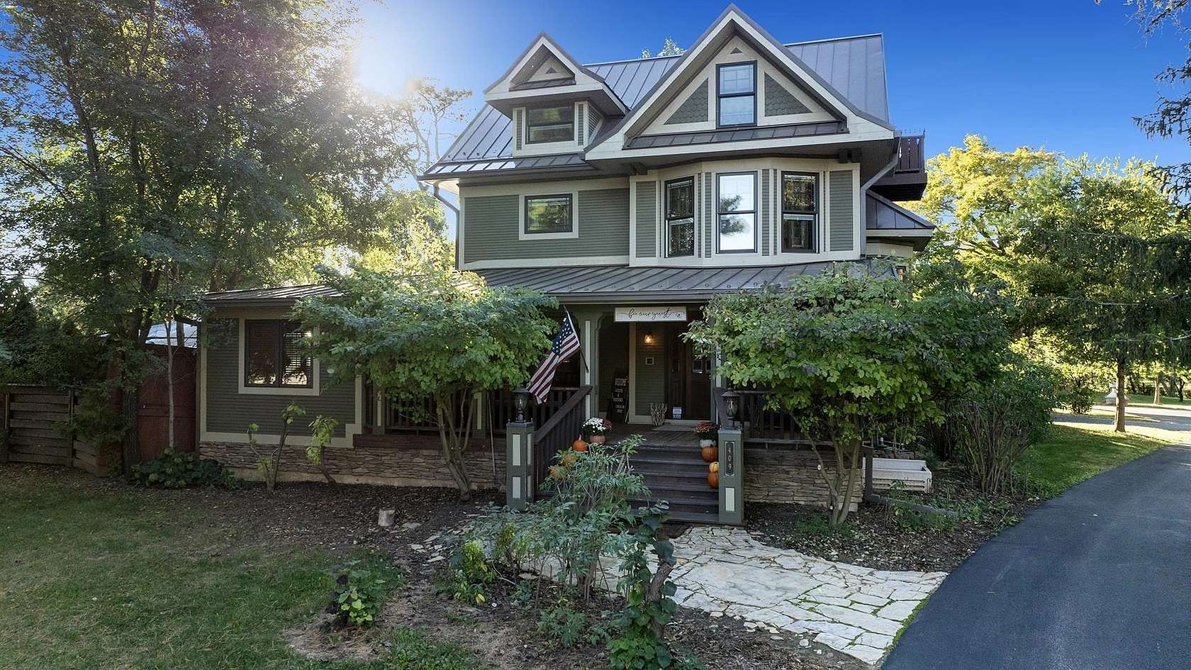 1.66 Acres of Residential Land with Home for Sale in Franklin Grove, Illinois