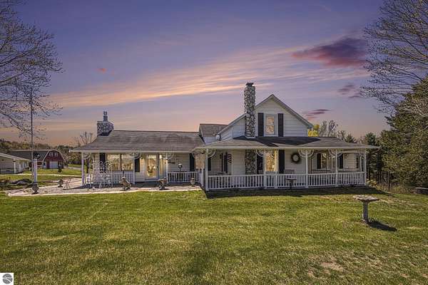 25 Acres of Land with Home for Sale in Frankfort, Michigan