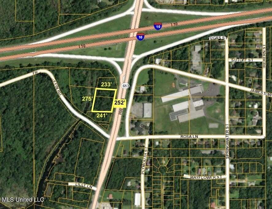 1.45 Acres of Land for Sale in Moss Point, Mississippi