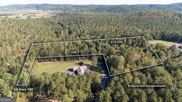 9.12 Acres of Residential Land for Sale in Rydal, Georgia