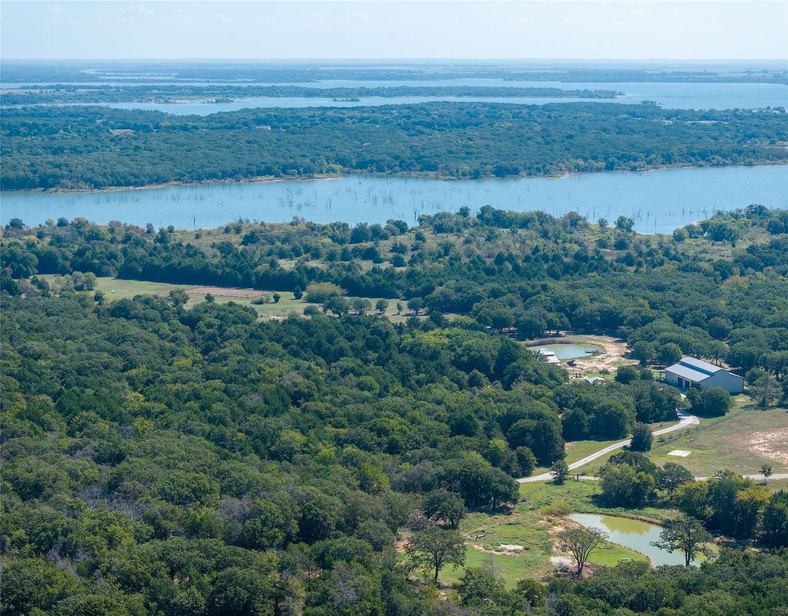 29.8 Acres of Land with Home for Sale in Valley View, Texas