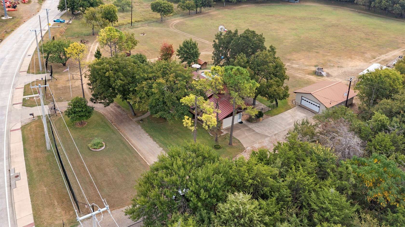 6 Acres of Land with Home for Sale in Grand Prairie, Texas