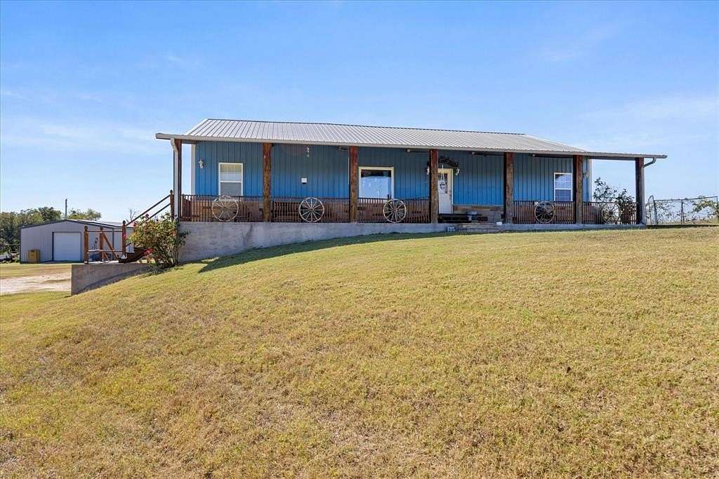 36.5 Acres of Land with Home for Sale in Hico, Texas