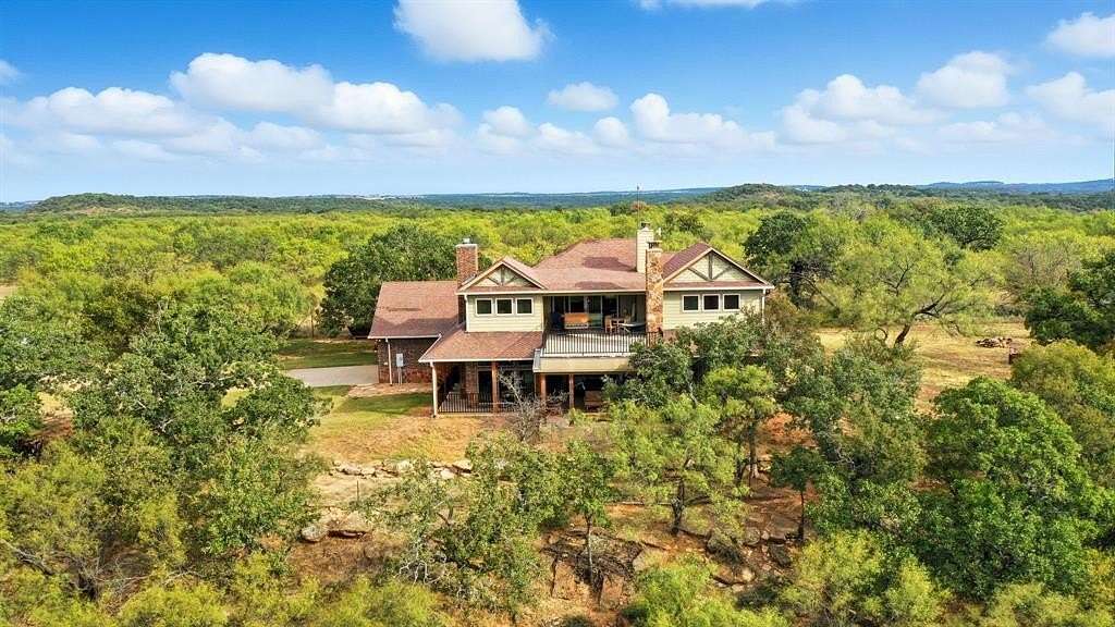 18.1 Acres of Land with Home for Sale in Jacksboro, Texas