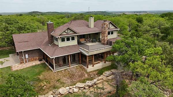 18.1 Acres of Land with Home for Sale in Jacksboro, Texas