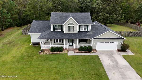 3 Acres of Residential Land with Home for Sale in Hubert, North Carolina