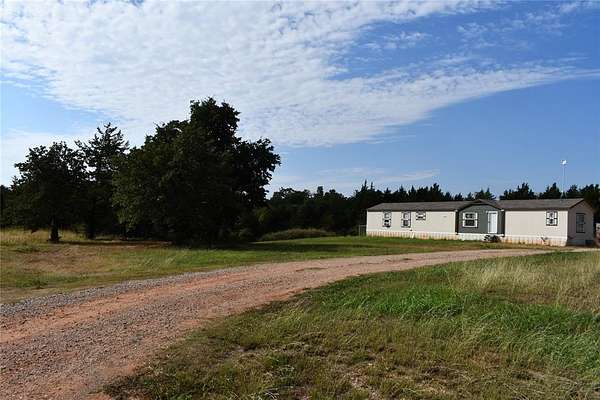 10.5 Acres of Land with Home for Sale in Guthrie, Oklahoma
