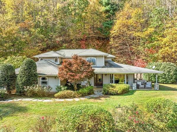 13 Acres of Land with Home for Sale in Bryson City, North Carolina
