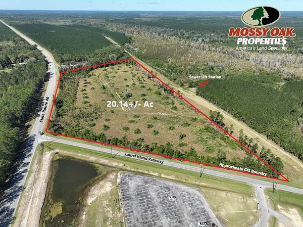 20.1 Acres of Commercial Land for Sale in Kingsland, Georgia