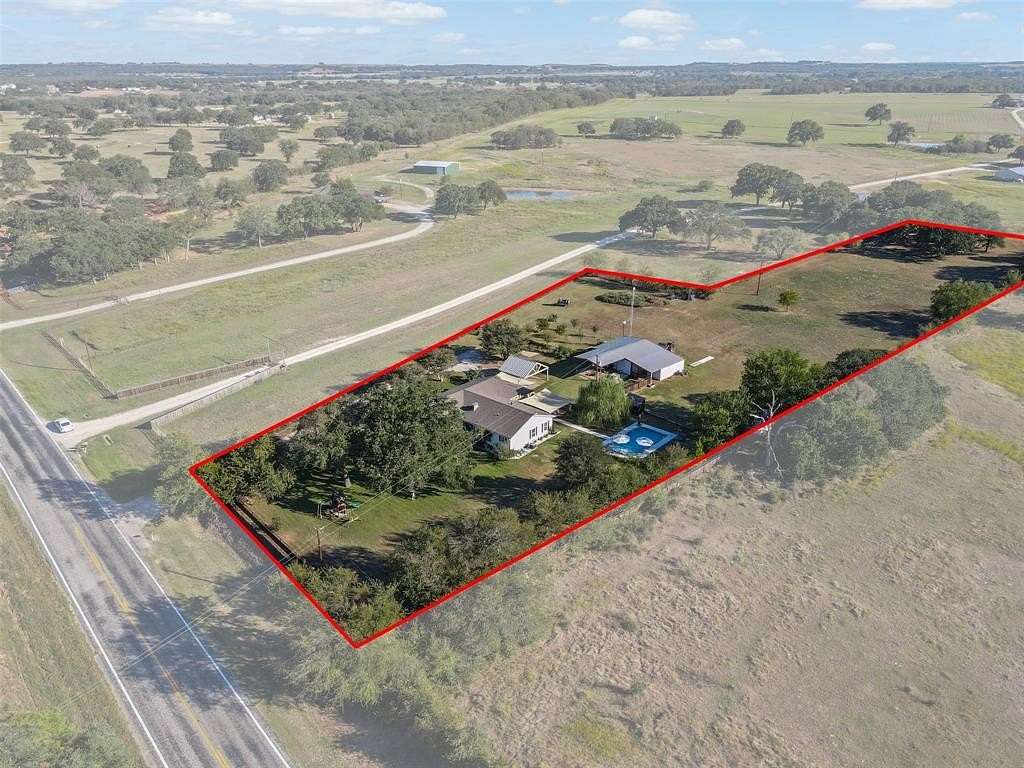 3 Acres of Residential Land with Home for Sale in Lipan, Texas