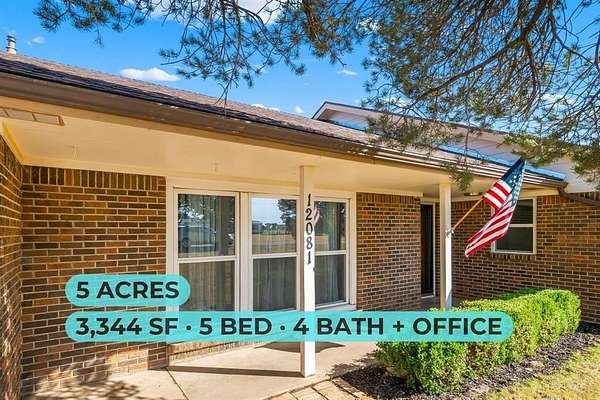 5 Acres of Land with Home for Sale in Amarillo, Texas