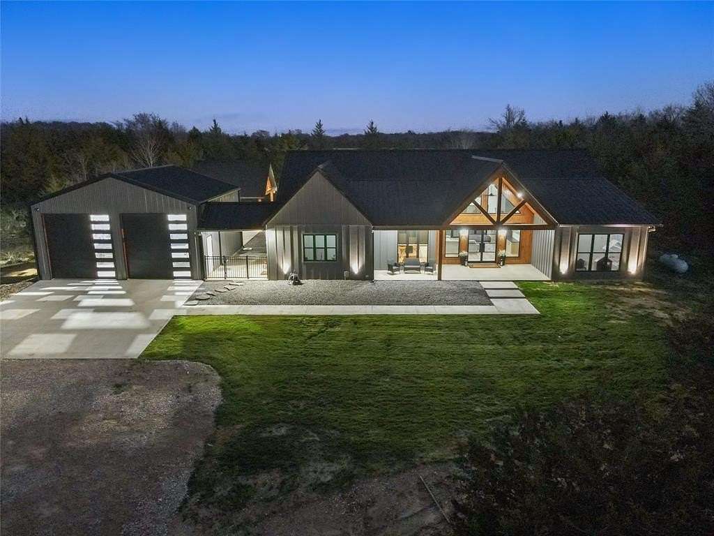 5 Acres of Land with Home for Sale in Brashear, Texas