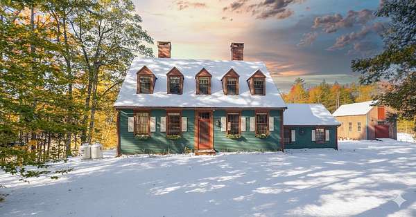 6.1 Acres of Residential Land with Home for Sale in Bridgton, Maine